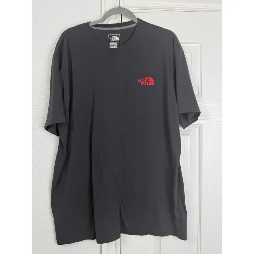 The North Face XXL Floral Box Logo Graphic tee Charcoal Streetwear